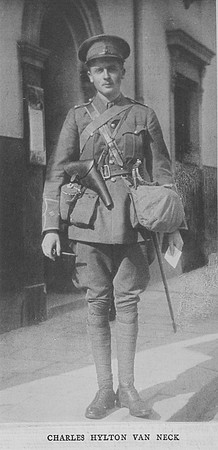 Van Neck C H Lt Northumberland Fusiliers