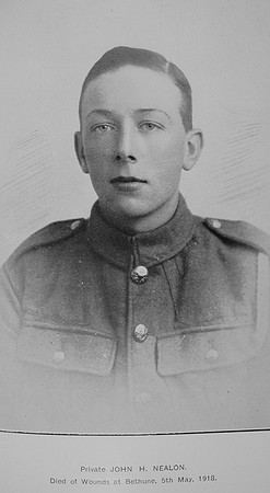Nealon J H Pte G-55022 4th London Regiment