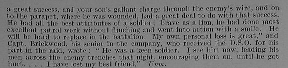 Reacher S W Captain 16th Rifle Brigade Obit Part 2 De Ruvignys Roll Of Honour Vol 3