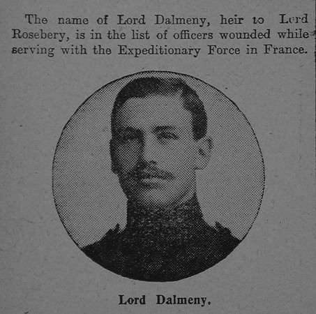Dalmeny A E H M A 2nd Lt Lord Grenadier Guards The Graphic 31st July 1915