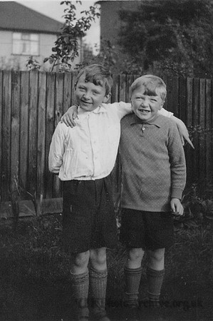 Anthony Francis Devis With His Brother Geoffrey Norman Devis