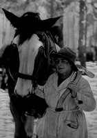 A Woman In The Women's Forestry Corps