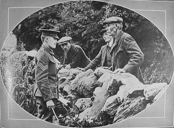 O'Leary M Sergt VC Irish Guards The Sphere 3rd Jul 1915