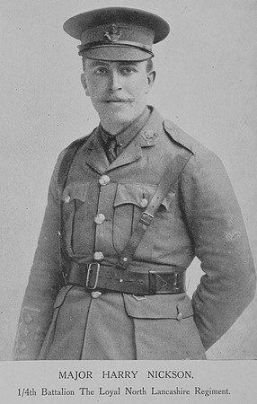 Nickson H Major 4th Loyal North Lancs Regiment