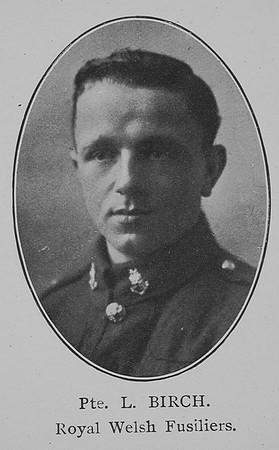 Birch L Pte Royal Welsh Fusiliers William Graham Company