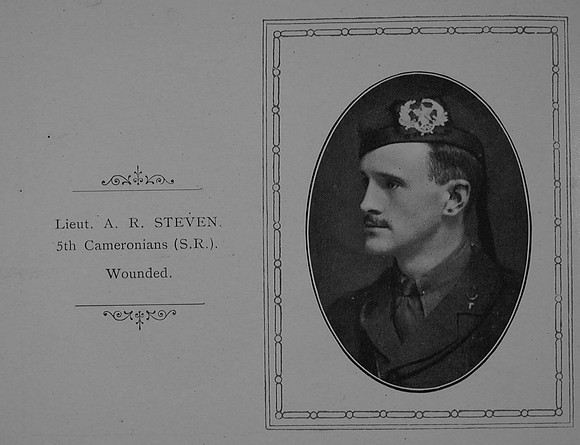Steven A R Lt 5th Cameronians