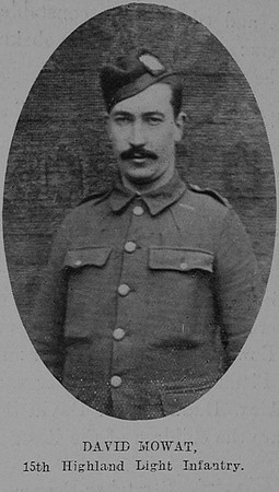 Mowat D Pte 15th Highland Light Infantry The Sword Of The North Highland Memories Of The Great War - Dugald MacEchern