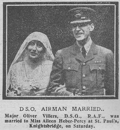 Villers O Major DSO Royal Air Force The Graphic 8th July 1918