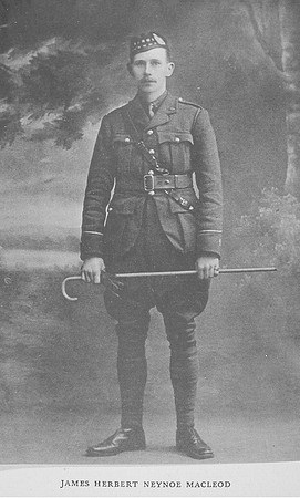 MacLeod J H N 2nd Lt Kings Own Scottish Borderers