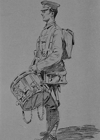 The Drummer Of The Artists Rifles