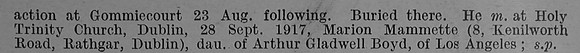 Strachan W K Captain 8th Royal Scots Obit Part 2 De Ruvignys Roll Of Honour Vol 4
