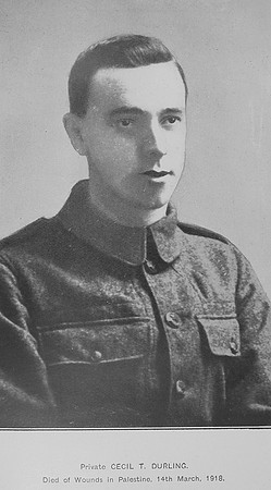 Durling C T Pte 682694 22nd London Regiment