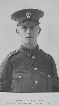 Heath G M Sergt 3895 2nd Honourable Artillery Company