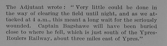 Bagshawe L V Captain 3rd Kings Own Scottish Borderers Obit Part 4 The Bond Of Sacrifice Vol 2