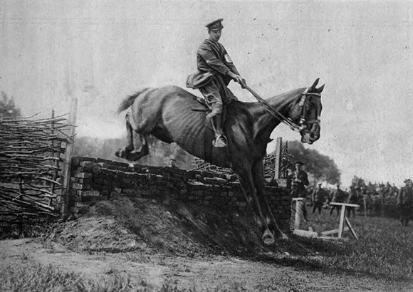 A Horse Show Behind The Lines In France