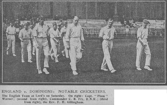 Fry C B Comm RNR The Graphic 1st July 1918