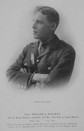 Fogarty W J Captain 7th Royal Irish Regiment