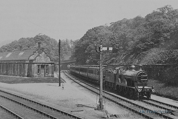 Ambergate Station Derbyshire 1911