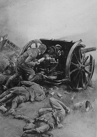 The Gallant Stand Of The Royal fFeld Artillery