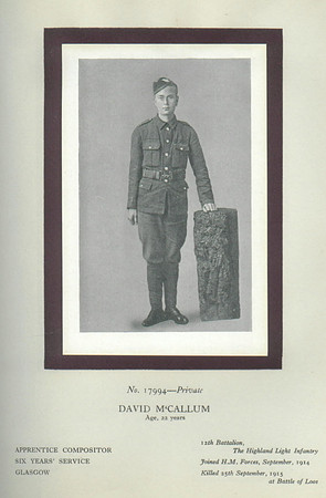 McCallum D Pte