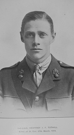 Tothill G I F 2nd Lt 4th London Regiment