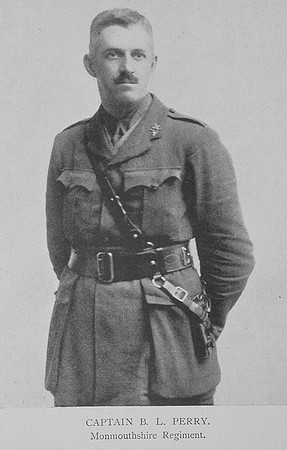 Perry B L Captain Monmouthshire Regiment