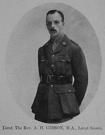 Gibson A H Lt Lovat Scouts The Sword Of The North Highland Memories Of The Great War - Dugald MacEchern