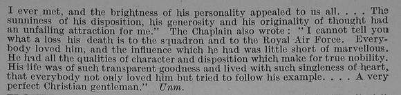 Flowers H F Captain Royal Flying Corps Obit Part 2 De Ruvignys Roll Of Honour Vol 4