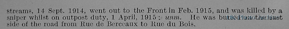 Carleton T Pte 12491 1st Coldstream Guards Obituary Part 2 De Ruvignys Roll Of Honour Vol 1