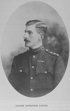 Lafone C A Captain DSO Devonshire Regiment