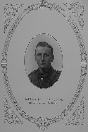 Heald J 2nd Lt MM Royal Garrison Artillery William Graham Co Roll Of Honour