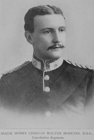 Hoskyns H C W Major DSO Lincolnshire Regiment