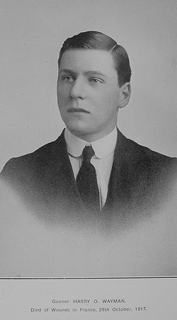 Wayman H O Gnr 146485 Royl Garrison Artillery