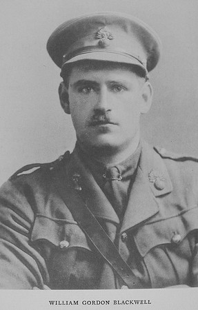 Blackwell W G Lt 8th Royal Fusiliers