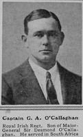 O'Callaghan G A Captain Royal Irish Regiment The Sphere 3rd Jul 1915