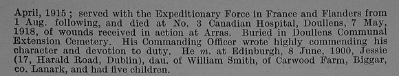 Watters A Sapper 97484 Royal Engineers Obit Part 2 De Ruvignys Roll Of Honour Vol 4