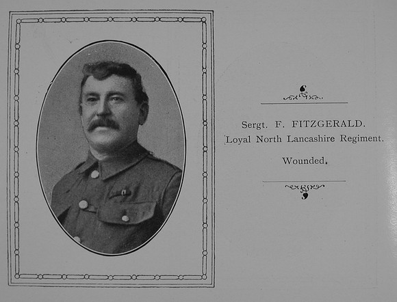 Fitzgerald F Sergt Loyal North Lancs Regiment William Graham Co Roll Of Honour