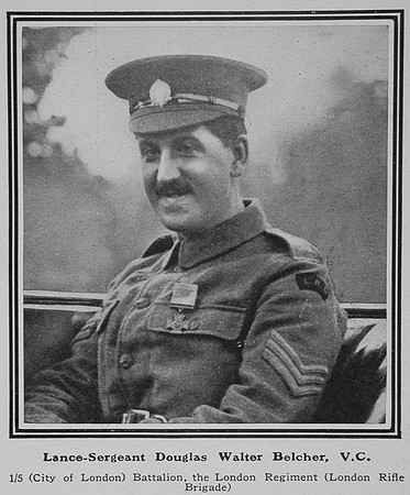Belcher D Sergt VC 5th London Regiment The Sphere 24th Jul 1915