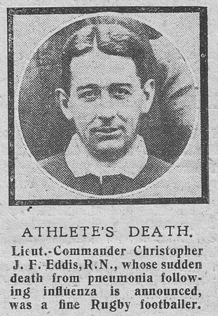 Eddis C J F Lt Comm HMS Scimitar Royal Navy The Graphic 24th Oct 1918
