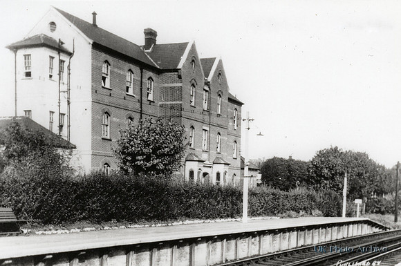 Belmont Station Platform And Metropolitan School