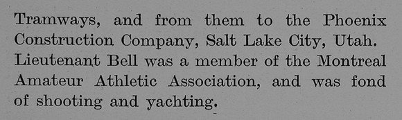 Bell A L Lt 10th Canadian Infantry Obit Part 3 The Bond Of Sacrifice Vol 2