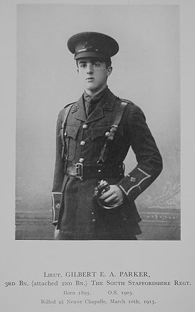 Parker G E A Lt 2nd South Staffs Regiment