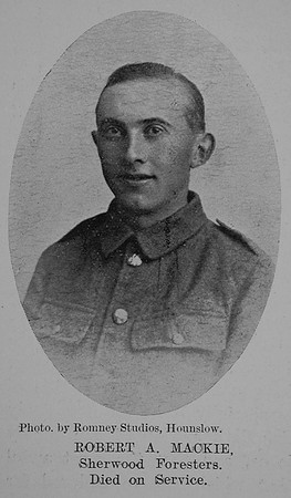 Mackie R A Pte Notts & Derby Regiment The Sword Of The North Highland Memories Of The Great War - Dugald MacEchern