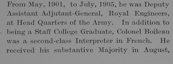 Boileau F R F Col Royal Engineers Obit Part 3 The Bond Of Sacrifice Vol 1