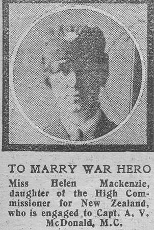 MacKenzie H Miss QMAAC The Graphic 18th July 1918