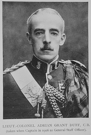Grant-Duff A Lt Col CB General Staff