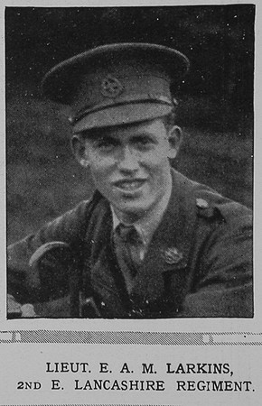 Larkins E A M Lt 2nd East Lancs Regiment The Illustrated London News 30th Jan 1915