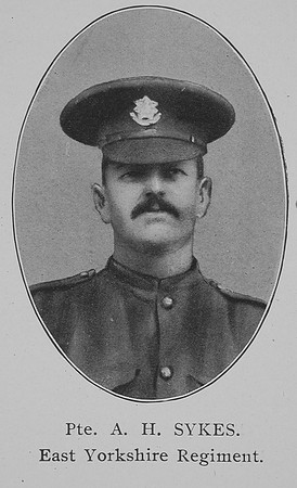 Sykes A H Pte East Yorkshire Regiment William Graham Company