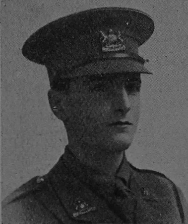 Wain R W L Captain VC 25th Manchester Regiment Attd Tank Corps De Ruvignys Roll Of Honour Vol 4