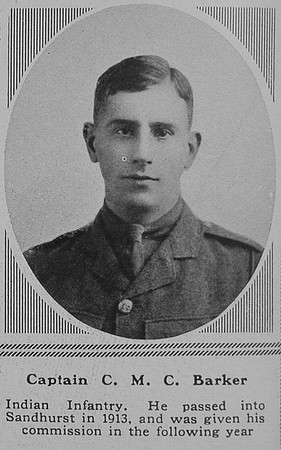 Barker C M C Captain Indian Army The Sphere 21st Apr 1917